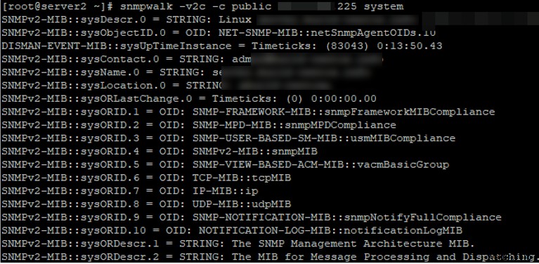 Cài đặt và cấu hình SNMP trên RHEL/CentOS/Fedora