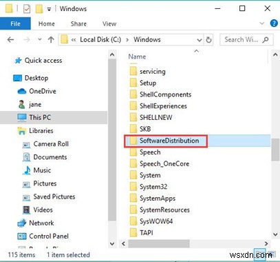 Khắc phục lỗi TiWorker.exe chiếm dụng ổ cứng cao trên Windows 10