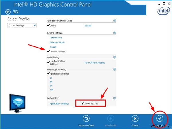 Khắc phục lỗi Screen Tearing (màn hình rách) trong game và video trên Windows 10