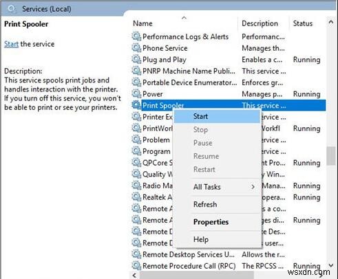 Khắc phục: Không xóa được hàng đợi in ấn trên Windows 10 và 11