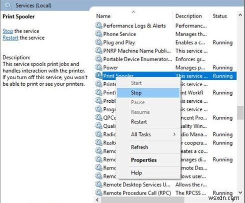 Khắc phục: Không xóa được hàng đợi in ấn trên Windows 10 và 11
