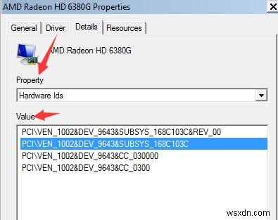 Lỗi 182 – AMD Installer không thể xác định đúng phần cứng đồ họa AMD