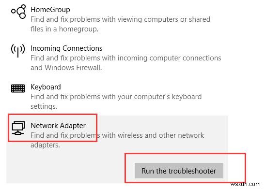 Khắc phục lỗi Code 12 cho Network Adapter trên Windows 10
