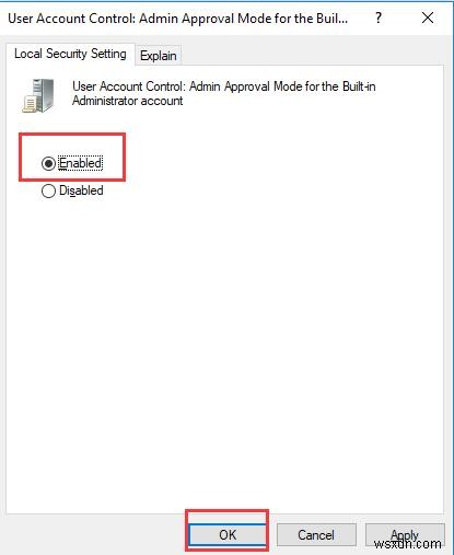 Khắc phục:  This app Can t Open with Built-in Administrator  (Ứng dụng không mở với Administrator tích hợp)