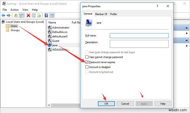Cách tắt nhắc nhở hết hạn mật khẩu trên Windows 10