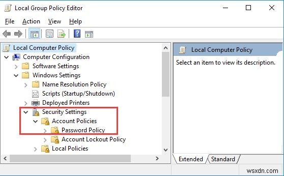 Cách tắt nhắc nhở hết hạn mật khẩu trên Windows 10