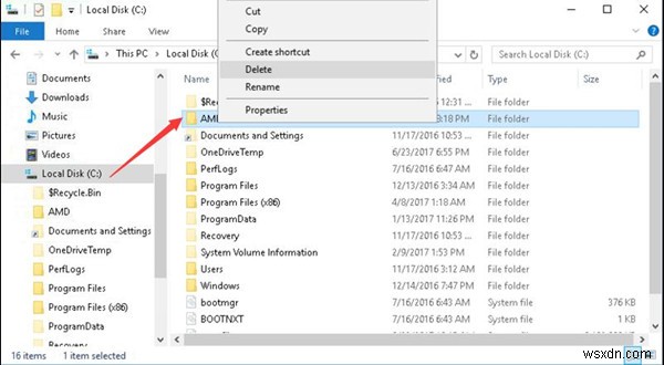 Đã khắc phục: Không cài đặt driver đồ họa AMD trên Windows 10
