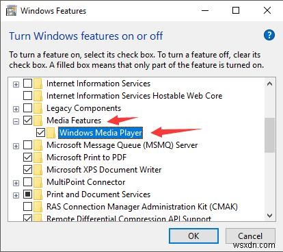 Cách gỡ cài đặt và cài lại Windows Media Player trên Windows 10