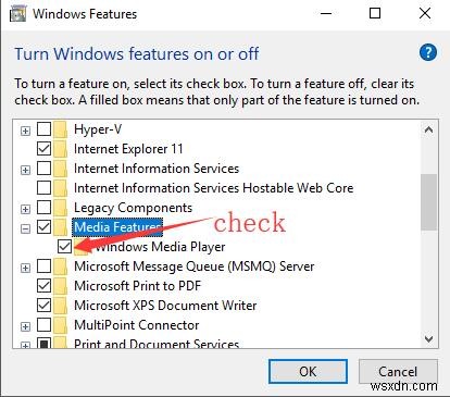 Cách gỡ cài đặt và cài lại Windows Media Player trên Windows 10