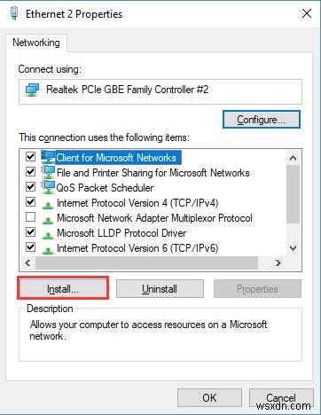 Đã khắc phục: Thiếu mục đăng ký Windows Sockets Registry cho kết nối mạng Windows 10
