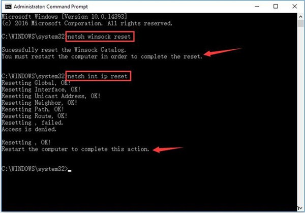 Khắc phục lỗi  Ethernet không có cấu hình IP hợp lệ  trên Windows 10/11