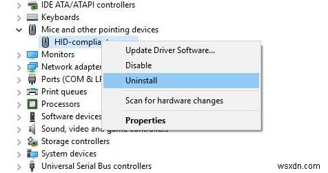 Khắc phục lỗi Chuột không hoạt động trên Windows 10