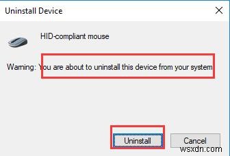 Khắc phục lỗi Chuột không hoạt động trên Windows 10