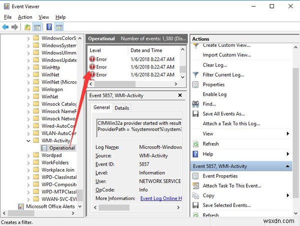 Khắc phục vấn đề WMI Provider Host chiếm CPU cao trên Windows 10