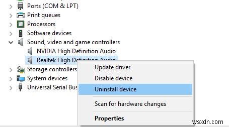 Khắc Phục Lỗi High Definition Audio Device Code 10 Trên Windows 10