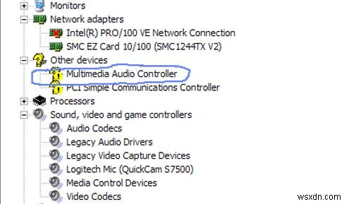 Khắc Phục Lỗi Thiếu Driver Multimedia Audio Controller Trên Windows 10