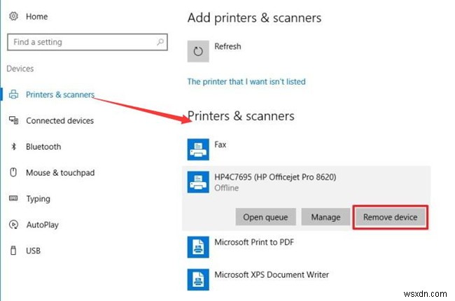 Khắc phục lỗi máy in không hoạt động trên Windows 10