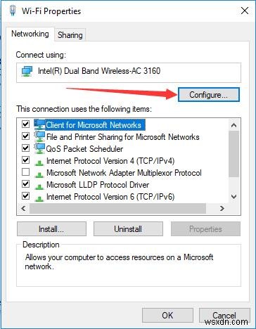 Đã khắc phục: Kết nối WIFI liên tục bị ngắt trên Windows 10