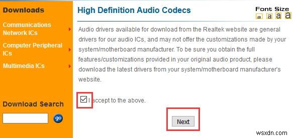 Đã khắc phục: Realtek HD Audio Manager bị mất hoặc không mở trên Windows 10