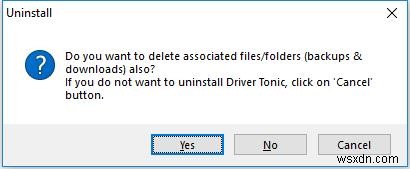Cách gỡ cài đặt Driver Tonic (kể cả giải pháp không gỡ được)