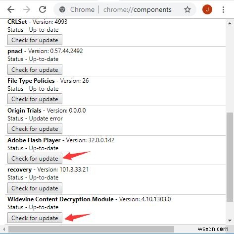 Cách cập nhật Chrome://Components trên Windows 10