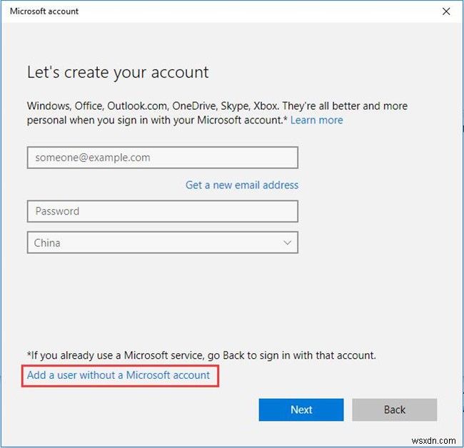 Cách tạo tài khoản cục bộ mới trên Windows 10