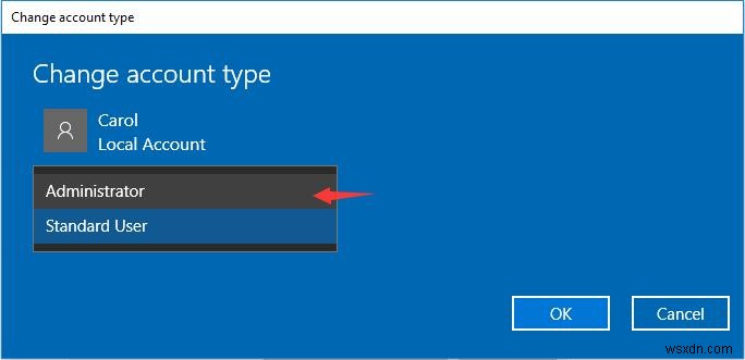 Cách tạo tài khoản cục bộ mới trên Windows 10