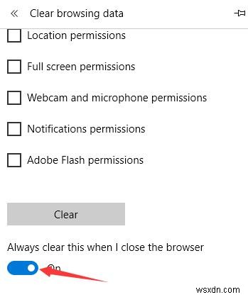 Cách xóa Lịch sử, Bộ nhớ đệm, Dữ liệu, Cookie trong Microsoft Edge