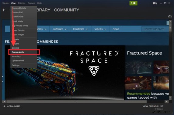 Thư Mục Chụp Màn Hình Steam Nằm Ở Đâu Trên Máy Tính
