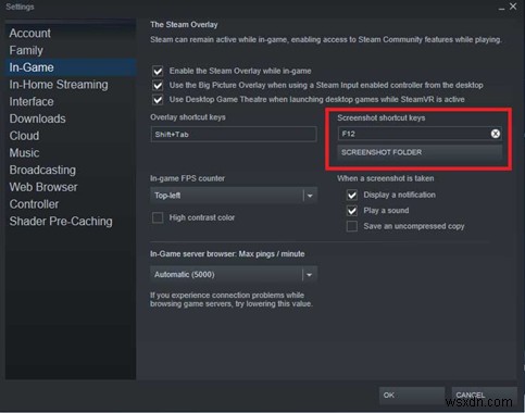 Thư Mục Chụp Màn Hình Steam Nằm Ở Đâu Trên Máy Tính