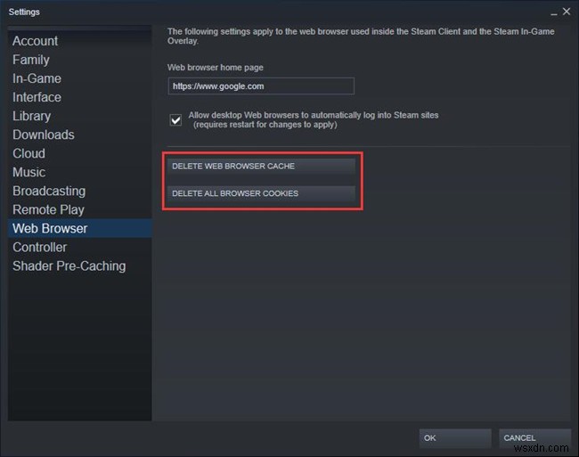 Lỗi Steam Error Code 105: Không thể kết nối đến máy chủ