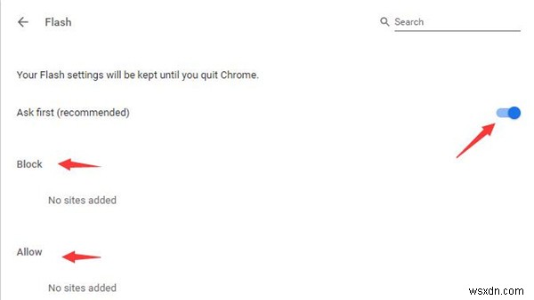 Khắc phục: Adobe Flash Player không hoạt động trong Chrome