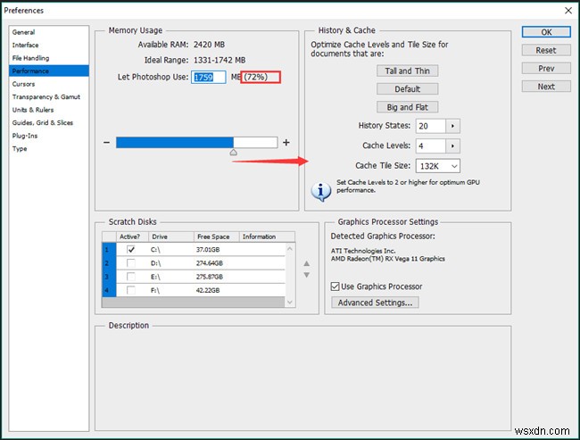 Photoshop Scratch Disk Full – Giải thích chi tiết & 6 giải pháp