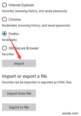 6 cài đặt Favorites (Yêu thích) và Bookmark trên Microsoft Edge