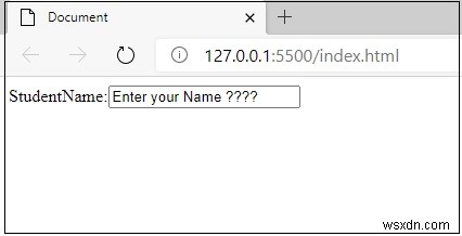 Mất gợi ý nhập liệu (mất focus) sau khi click chuột vào textbox với JavaScript