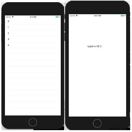 Push Segue từ UITableViewCell sang ViewController trong Swift