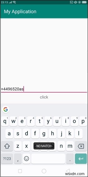 Kiểm tra số điện thoại hợp lệ bằng Regex trong Android