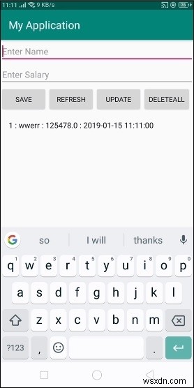 Hiển thị giờ địa phương (local time) trong SQLite Android