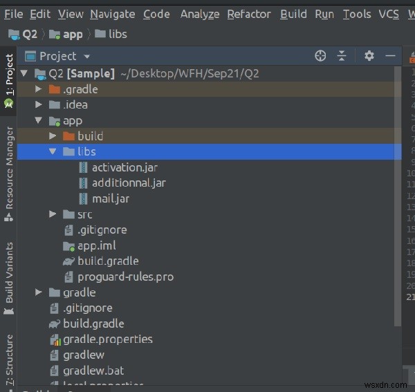 Cách thêm file JAR làm thư viện (library) trong Android Studio