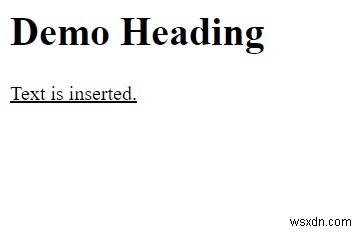 Thuộc tính cite của thẻ HTML <ins>