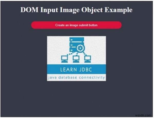 Đối tượng Input Image trong HTML DOM