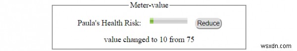Đối tượng Meter trong HTML DOM