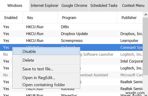 Xóa Mục Khởi Động Windows Để Sửa Máy Chậm Miễn Phí