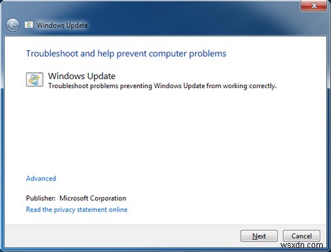 Cách Khắc Phục Lỗi Windows Update Mã 646