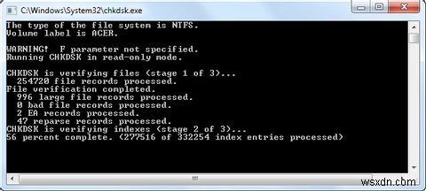CHKDSK Bị Treo? Giải Pháp Khi Check Disk Không Hoạt Động