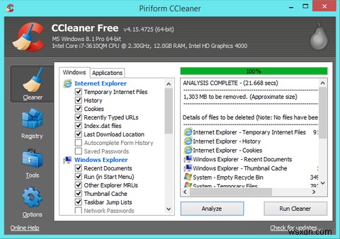 Dùng Phần Mềm Dọn Dẹp PC Này Để Giữ Windows Chạy Mượt