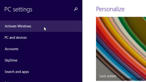 Cách kích hoạt Windows 8 sau khi cài đặt hoặc nâng cấp phần cứng