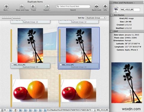 Cách xóa ảnh trùng lặp trên Mac