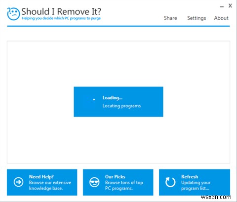 Biết phần mềm nào nên gỡ với Should I Remove It?