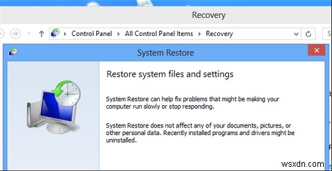 Cách Khôi phục, Làm mới (Refresh), hoặc Đặt lại (Reset) cài đặt Windows 8
